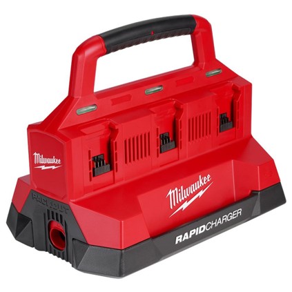 Milwaukee Tool 48-59-1809 M18 Packout Six Bay Rapid Battery Charger
