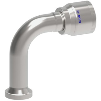 Code 61 Split Flange 90° Elbow