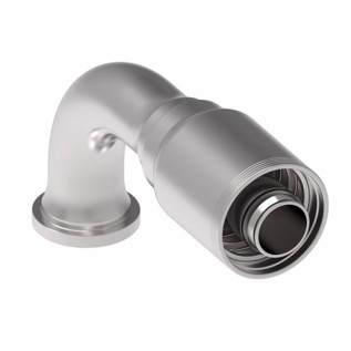 Code 61 Split Flange 90° Elbow