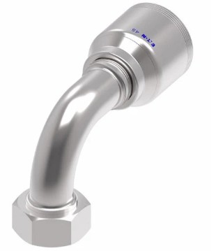 DKO FEMALE SWIVEL 90° ELBOW (LIGHT DUTY) 24° CONE SEAT x -20 HOSE BARB