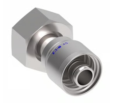 EATON AEROQUIP 4-WIRE SPIRAL TTC FITTING 24° CONE SEAT x -20 HOSE BARB