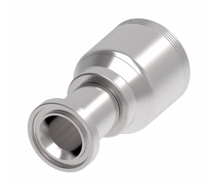 CODE 61 SPLIT FLANGE STRAIGHT x -20 HOSE BARB