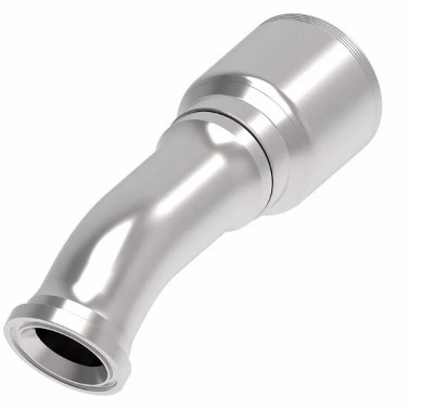 CODE 61 SPLIT FLANGE 30° ELBOW x -32 HOSE BARB