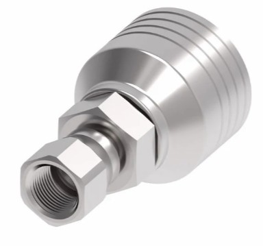 EATON 4-WIRE SPRL  37° FEMALE JIC SWIVEL STRAIGHT x -08 HOSE BARB
