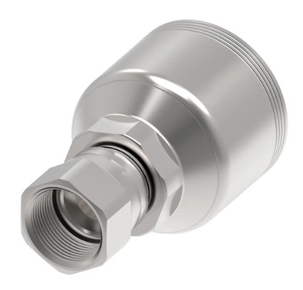 DANFOSS FITTING FEMALE SWIVEL JIC 37° STR x -12 HOSE BARB