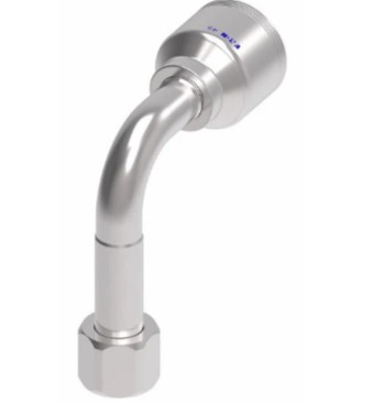 EATON 4S FEMALE JIC 90° LONG DROP|-12 FJIC x -12 HOSE BARB