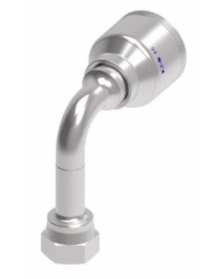EATON 4S  90° LONG DROP ELBOW|-12 FEMALE O-RING SEAL SWIVEL x -12 HOSE BARB