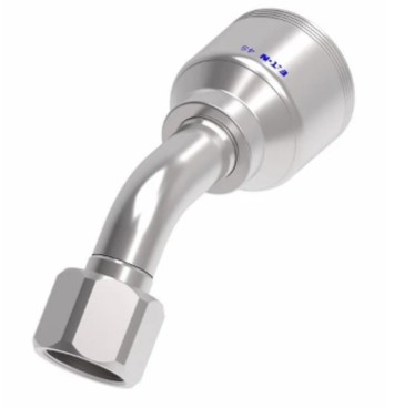 EATON 4WS  45° ELBOW|-16 FJIC SWIVEL x -12 HOSE BARB