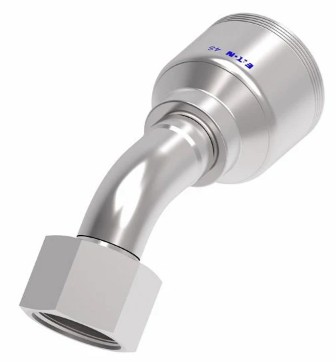 EATON 4WS 45° ELBOW|-16 FEMALE O-RING FACE SEAL x -12 HOSE BARB