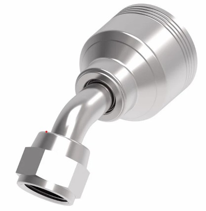 EATON 4WS 45° ELBOW |-04 FEMALE PIPE JIC x 06 HOSE BARB