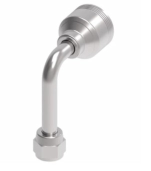 EATON 4WS 90° LONG DROP ELBOW|-08 FEMALE JIC x -08 HOSE BARB