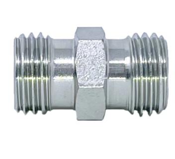 LIGHT DUTY MALE DIN UNION 18mm TUBE (M26 x 1.5) x 18mm TUBE (M26 x 1.5)