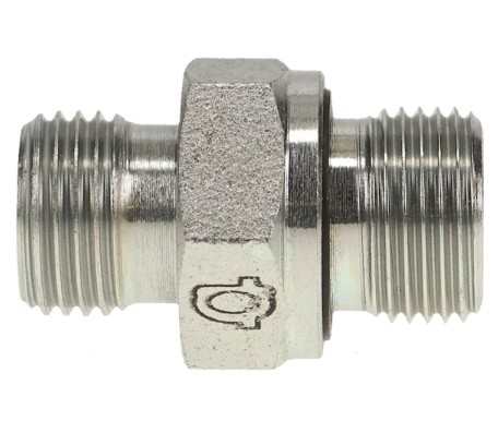 HEAVY DUTY MALE DIN 8mm (M16x1.5) x FEMALE SAE O-RING BOSS 3/8"