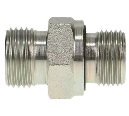 HEAVY DUTY MALE DIN 10mm (M18x1.5) x FEMALE SAE O-RING BOSS 3/8"