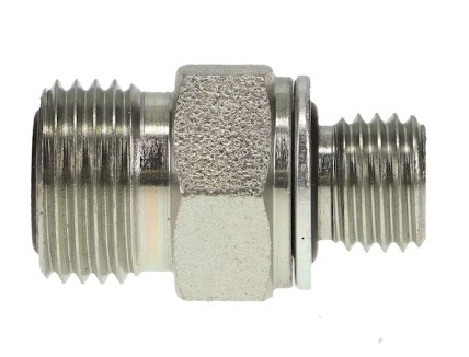 MALE ORFS 3/8"-18 UNF x MALE METRIC M20x1.5