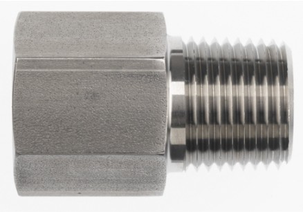4 FEMALE O-RING BOSS x 1/4" MALE NPT PIPE