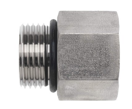#8 MALE O-RING BOSS x #4 FEMALE O-RING B (BUSHING)