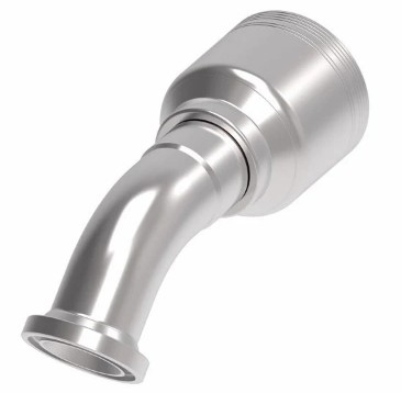 Sae Code 61 Split Flange 45° Elbow Size 20 (1 1/4")