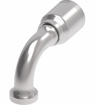 Cat Flange 6-Wire Spiral Hose 90° Elbow Size 24 (1 1/2")