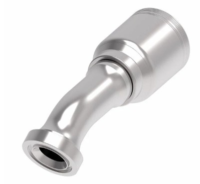 Cat Flange 6-Wire Spiral Hose 30° Elbow Size 24 (1 1/2")