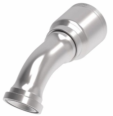 Cat Flange 6-Wire Spiral Hose 45° Elbow Size 32 (2")