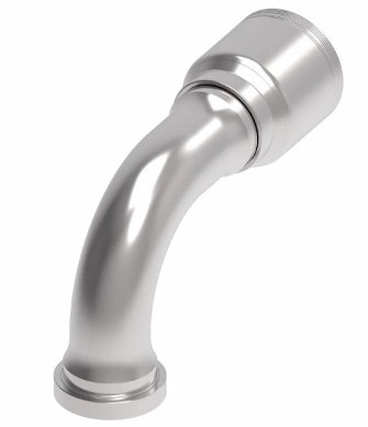 Cat Flange 6-Wire Spiral Hose 90° Elbow Size 32 (2")