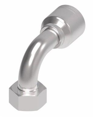 Aeroquip 6 Wire Female Dko/Din 24° Swivel Crimp Fitting 90° Elbow