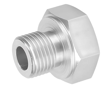 #8 Male Bspp Hex Plug