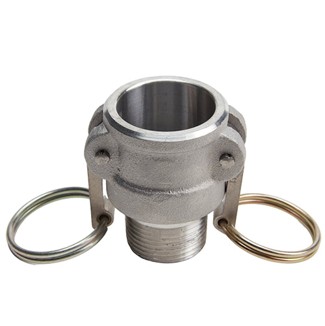 Aluminum 1" Female CAM LOCK x Male Pipe