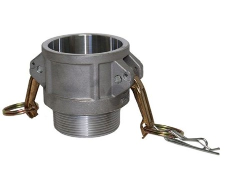 Aluminum 2" Female CAM LOCK x Male Pipe