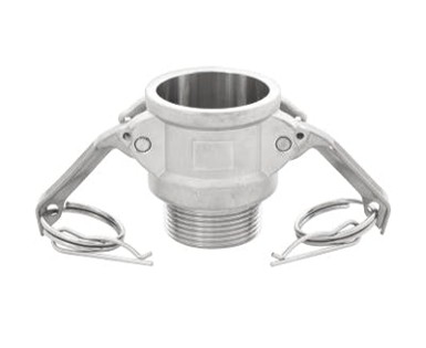 Aluminum 2-1/2" Female CAM LOCK x Male Pipe