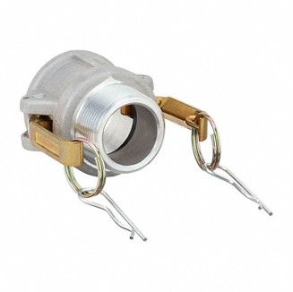 Aluminum 3" Female CAM LOCK x Male Pipe