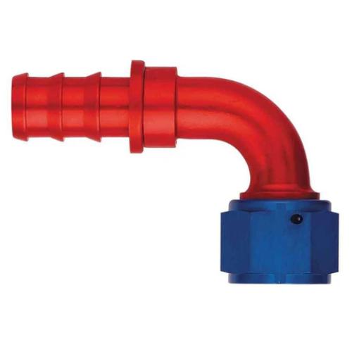 Aeroquip Socketless Fitting - Aluminum 90° Sae 37° (Jic/An) -06An