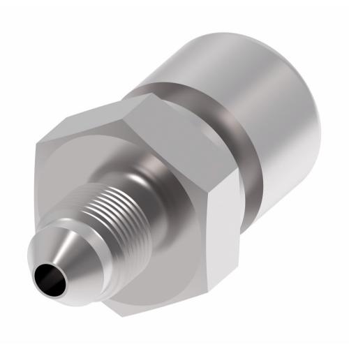 METRIC BRAKE ADAPTER - MALE FLARE to FEMALE FLARE -04AN to 10MM X 1