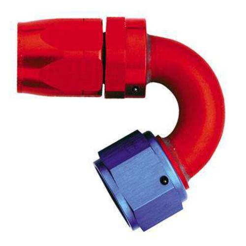 Aeroquip Reuseable Fittings - 150° Swivel -10An
