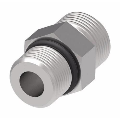 Eaton Aeroquip Ff1852T1010S Adapter – 5/8" Male O-Ring Boss (Orb) X 5/8" Male O-Ring Boss (Orb)