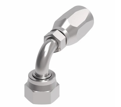 Aeroquip 100R5 #6 Female O-Ring Seal 90° Elbow X #6 Hose