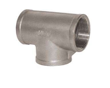 Stainless Steel 3/4" Threaded Tee Adapter