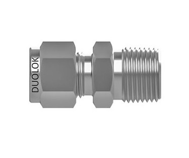 SSP DUOLOK SS METRIC MALE CONNECTOR 6mm x 8mm