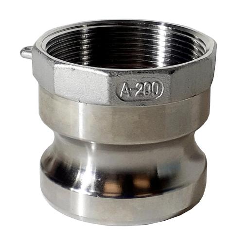 Stainless Steel 316 Camlock Coupling, A Style, 2"