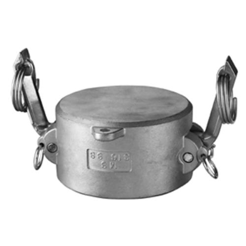 Stainless Steel 316 Camlock Dust Cap, Dc Style, 3"