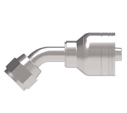 Female Fitting  Jic 37° Swivel Elbow 45°