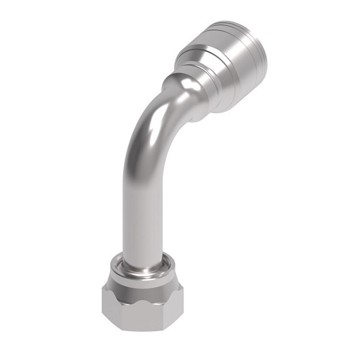 Female Fitting O-Ring Seal Swivel 90° Long Drop