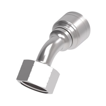 Female Fitting O-Ring Seal Swivel 45°