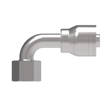 Female Fitting O-Ring Seal Swivel 90°