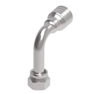 Female Fitting O-Ring Seal Swivel 90° Long Drop
