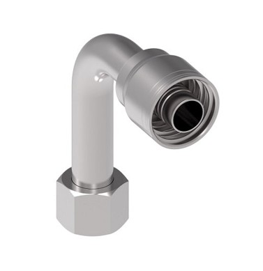 Female Jic Swivel 90° Long Drop Elbow
