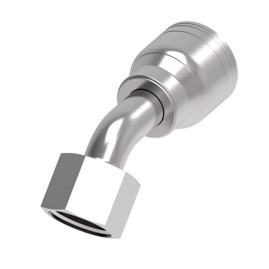 Female Fitting O-Ring Seal Swivel 45°