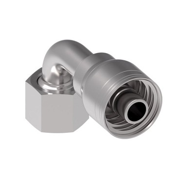 Female Fitting O-Ring Seal Swivel 90°