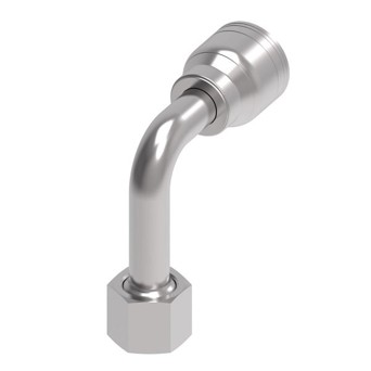 Female Fitting O-Ring Seal Swivel 90° Long Drop